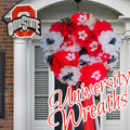 Ohio State University Wreath School Spirit Decoration (Copy)