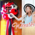 Texas Tech University Wreath