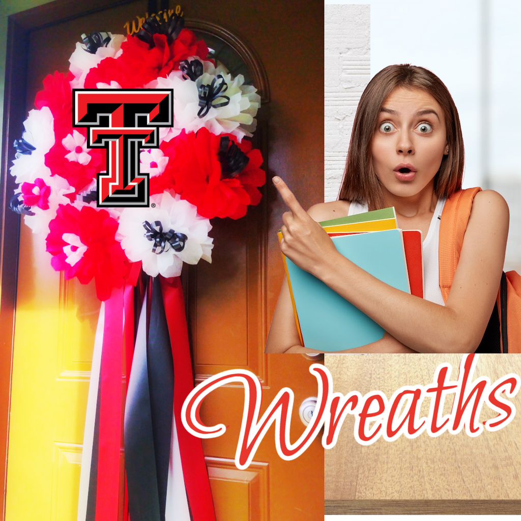 Texas Tech University Wreath